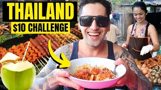 What Can $10 Get You In Thailand? ($10 Street Food Challenge)