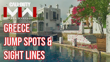 MW3: Greece Jump Spots & Sight Lines
