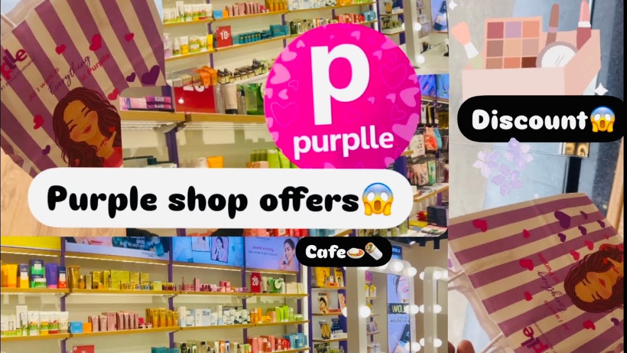 Purplle shop offer kando😱😱/cafe❤️|Ernakulam broadway