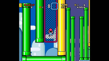 Super Mario World Custom Level - Pipe Plains