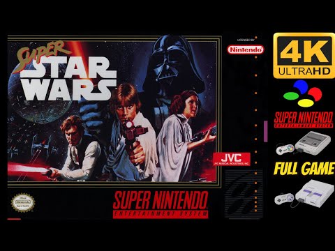 Super Star Wars [SNES] Longplay Walkthrough Playthrough Full Movie Game [4K60ᶠᵖˢ UHD🔴]