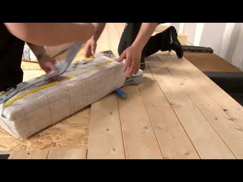 Wrapping insulation in foil | ISOVER Quick-Tip #77