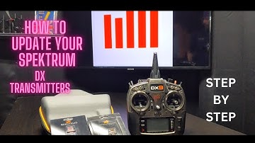 DX TRANSMITTER UPDATING SOFTWARE AIRWARE HOW TO . YOU ARE MISSING OUT IF NOT UPDATED !! SPEKTRUM