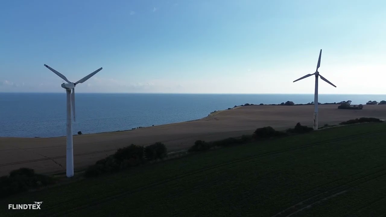 Denmark seen from above (Klinteby & Fensmark bog)