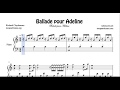 Balada para Adelina Partitura de Piano