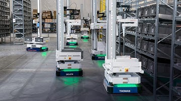 Inside the 24/7 robot warehouse