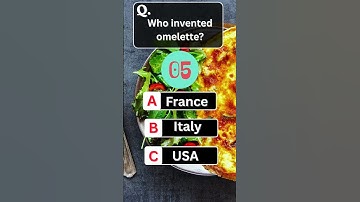 Who Invented the Omelette? 🍳 | Fun Breakfast Invention Quiz for USA Food Lovers 🇺🇸#GuessTheInvention
