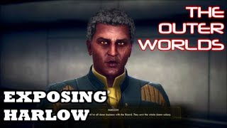 Celebrity The Outer Worlds - Confronting Harlow With Felix Wealth
