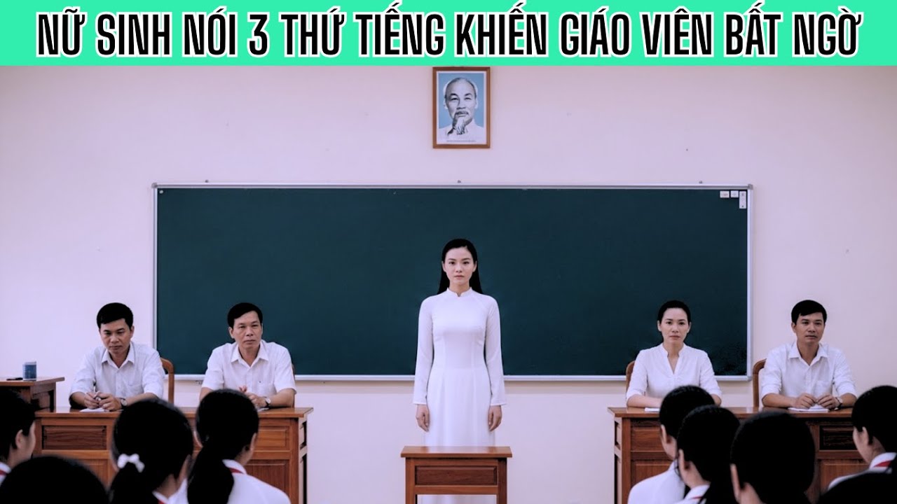 Bộ Giáo Dục Về Trường Kiểm Tra, Không Ai Ngờ Một Nữ Sinh Bình Thường Lại Nói Lưu Loát 3 Thứ Tiếng