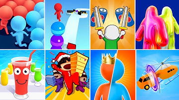 Count Master 3d,Stack Rider,Twin Blade Slice,Blob Runner 3d,Juice Run,Giant Rush,Shape-shifting