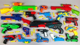 COLORFUL GUNS TYPES - BULLETS - TARGETS