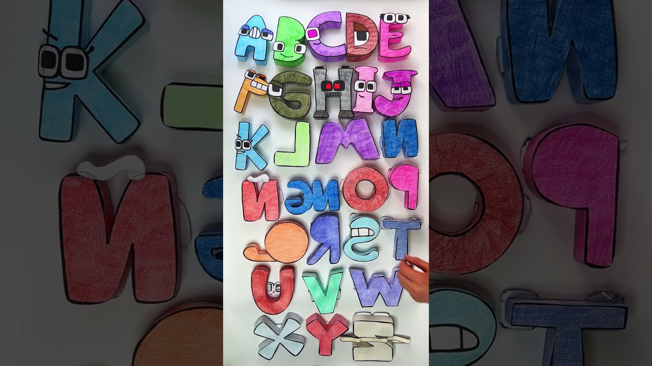 TURN AROUND FILIPINO Alphabet Lore A Z Shorts Alphabetlore
