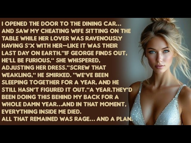 Outline Video I opened the door to the dining car… and saw my cheating wife sitting on the table while her lover
