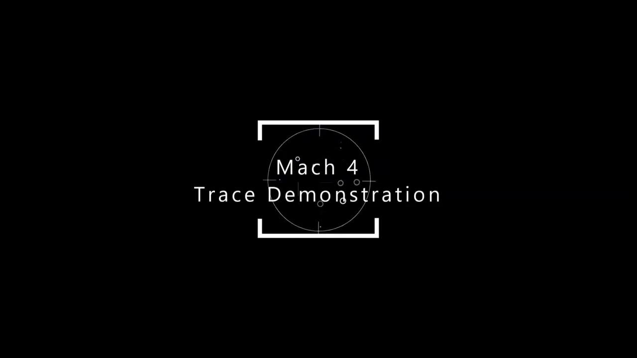 Mach 4 Trace Demonstration YouTube