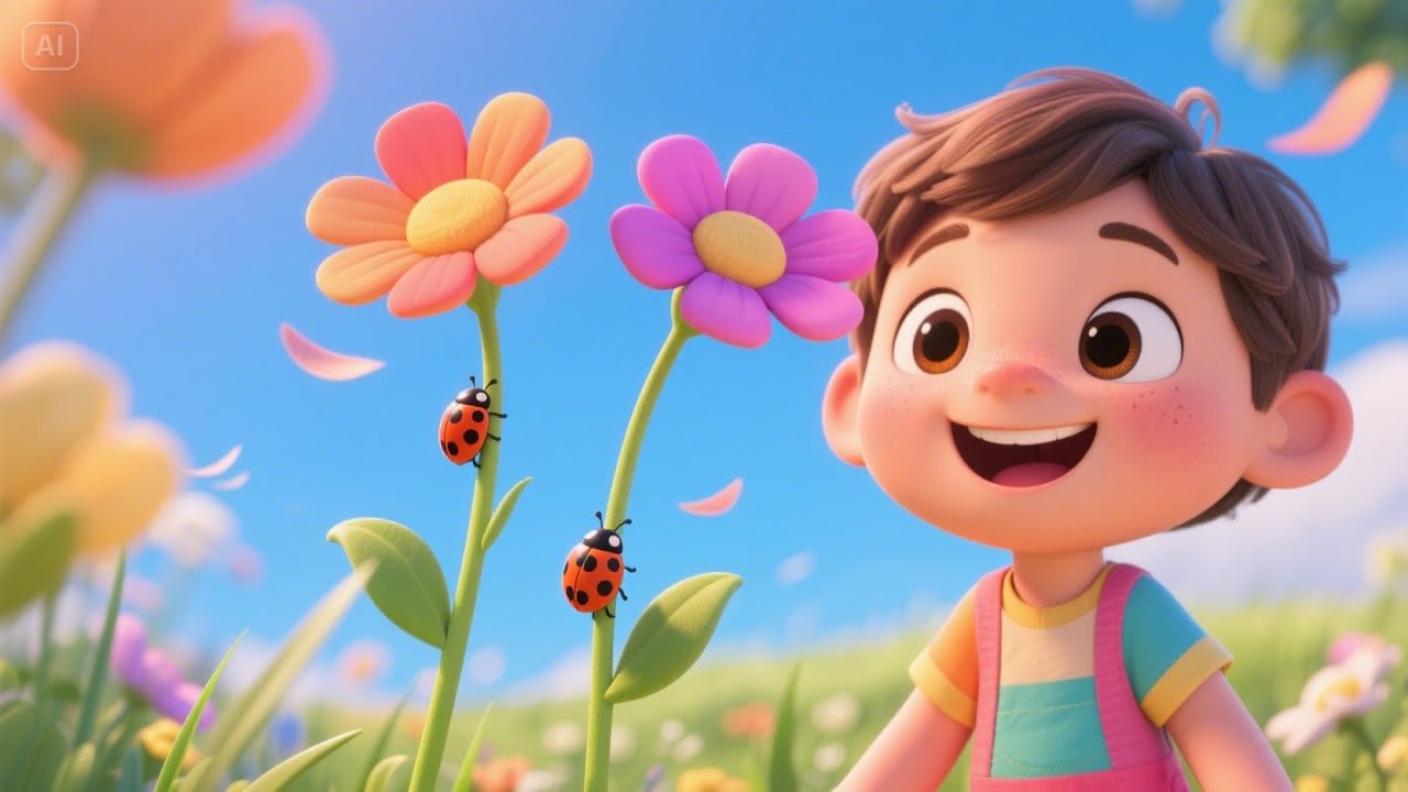 Counting Flowers in the Magic Garden | Fun Counting Song for Kids | Magical Garden Adventure