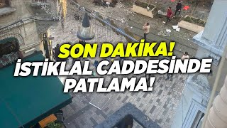 SON DAKİKA! TAKSİM'de PATLAMA! KRT OLAY YERİNDE YARALILAR VAR | KRT Haber