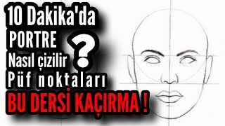 Portre Yüz Çizimi Nasıl Yapılır? (Yeni Başlayanlar İçin)