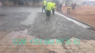 Dallage Industriel Coulage Dune Dalle Beton