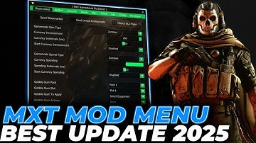 BO3 Mod Menu  | BO3 MOD MENU PC | (MXT Menu - Unlimited Gobblegums, DLC Weapons & More)