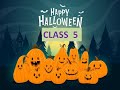 Halloween + My activities - distance learning lesson for  Class 5 ( 31.10.21)