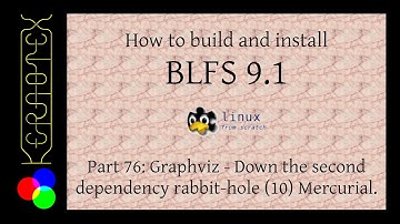 How to build and install BLFS 9.1 - Part 76: Graphviz - Down the second dependency rabbit hole (10)