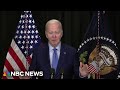 Biden on American child held hostage by Hamas: &#39;Today she is free&#39;