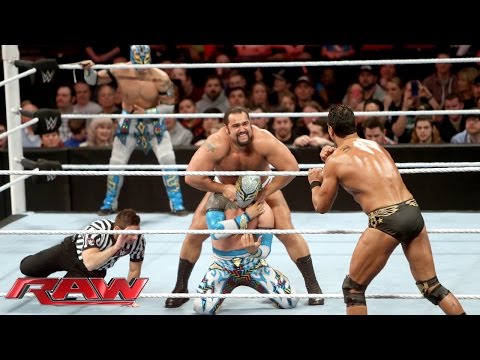 The Lucha Dragons vs. Rusev & Alberto Del Rio: Raw, February 8, 2016