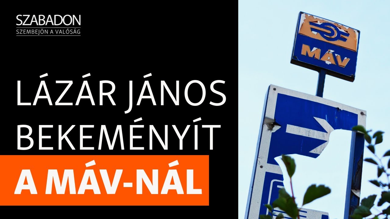 Tisztogatás a MÁV-nál - Lázár bekeményített