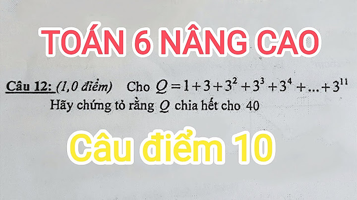 Bài toán chứng minh tổng kuy4 thừa chia hết năm 2024