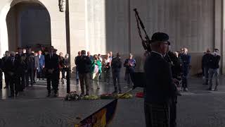 Last Post Ceremony - Plechtigheid - Menin Gate Ypres / Menenpoort Ieper, 01/07/2020