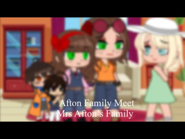 Afton Family Collab : r/GachaFnaf