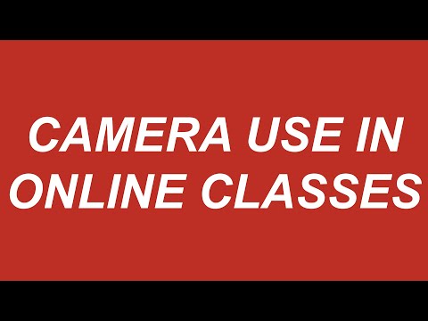 Camera Use in Online Classes
