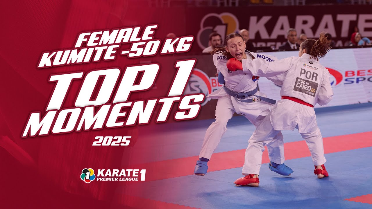 Top Moments of the Female Kumite -50kg of the 2025 Karate 1 - Premier League