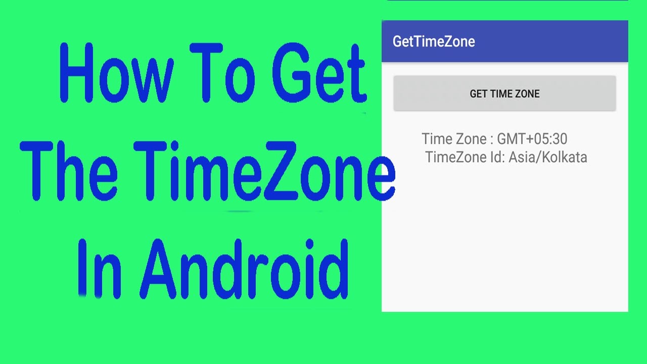 Android Get Timezone