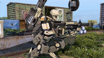 XCOM 2 SPARK fires Artillery Cannon WIP #3 - Shell Ejection