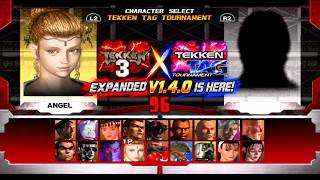 Tekken 3 Expanded V1.4.0 Is Here! With Tekken Tag - Arcade Stages and Music