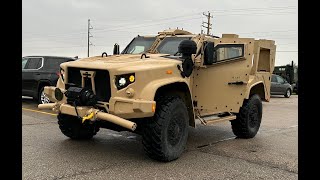 JLTV at Oshkosh MVM Open House 2023