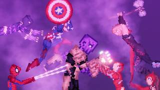 Avengers VS Thanos Infinity War in People Playground