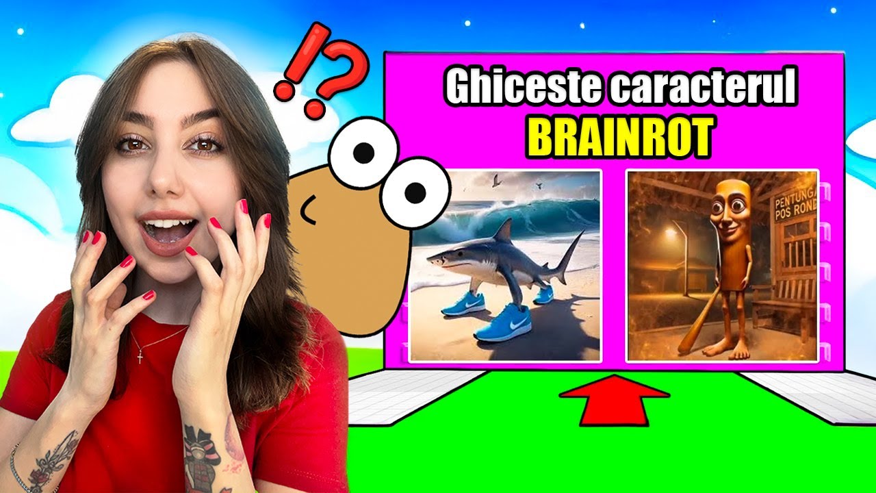 Ghiceste caracterul *BRAINROT* cu POU !