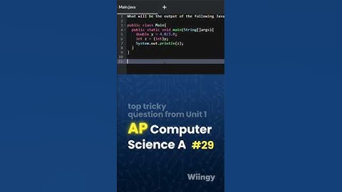 Java Basics: What’s the Output of This Code? #apcsa 🖥️