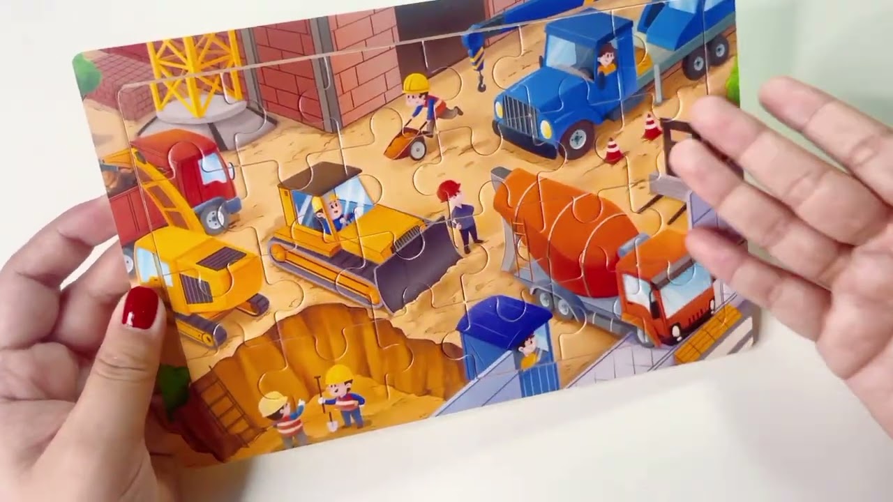 Fun ECOshop puzzle !!! - toys for kids
