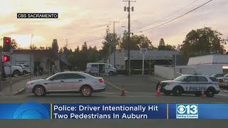 Police: Driver Intentionally Hit 2 People In Auburn, Killing 1