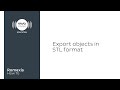 Romexis How To: Export stl objects