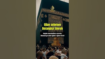 Ujian sebelum berangkat umroh ? #alhabsyitravel #travelumroh