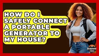 How Do I Safely Connect A Portable Generator To My House? - Survival Skills for Everyone