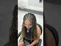 Lindas trenzas con diseño fulanis y bohemia #braids #trenzas #knotlessbraids #braidstyles