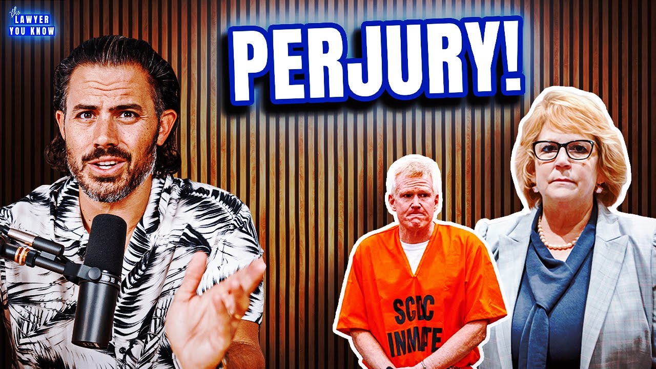 Real Lawyer Reacts: Becky Hill CHARGED WITH PERJURY - How Does This Affect Alex Murdaugh's Appeal?