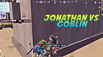 Jonathan vs Goblin 1v1 @JONATHANGAMINGYT @goblinbgmi