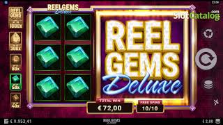 Reel Gems Deluxe slot from Alchemy Gaming - Gameplay screenshot 1