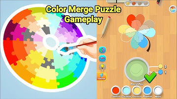 Color Merge Puzzle Game Gameplay